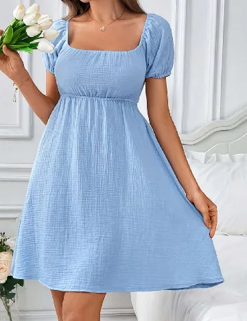 Rochie scurta SHEIN, albastru