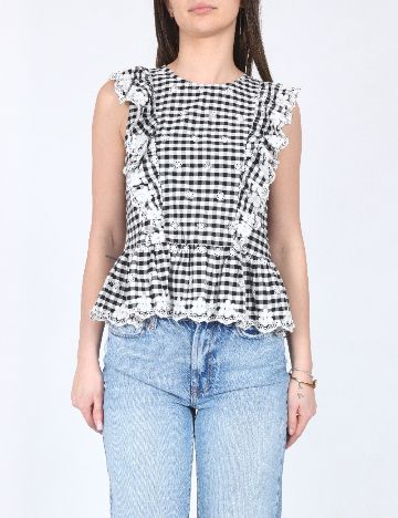 Bluza River Island, negru
