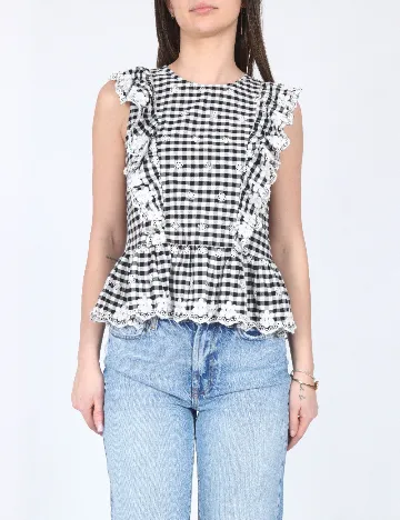 Bluza River Island, negru