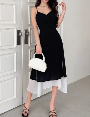 Rochie medie Dazy, negru