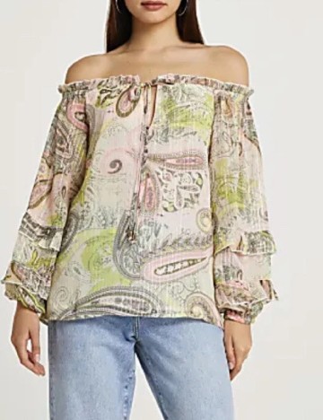 Bluza River Island, mix culori