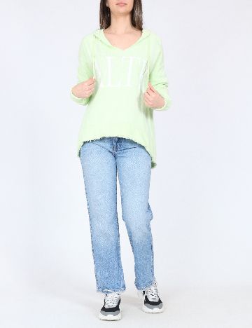 Hanorac Oversize River Island, verde