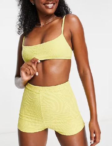 Sutien de baie Rhythm, galben