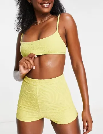 Sutien de baie Rhythm, galben