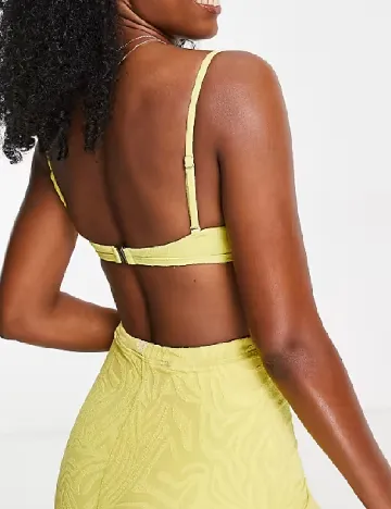 Sutien de baie Rhythm, galben