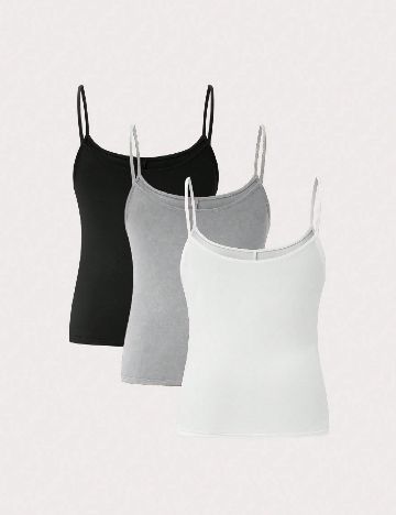 Set Maiouri 3 bucati SHEIN CURVE, mix culori