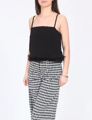 Top Urban Revivo, negru