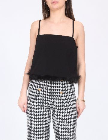 Top Urban Revivo, negru