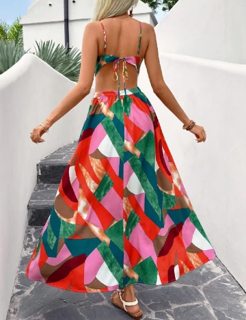 Rochie lunga SHEIN, mix culori