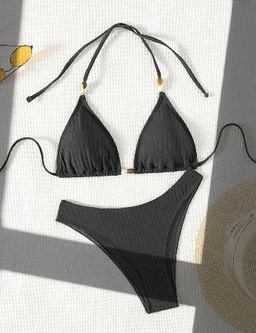 Costum de baie SHEIN, negru