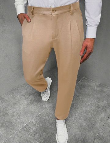 Pantaloni SHEIN, maro deschis