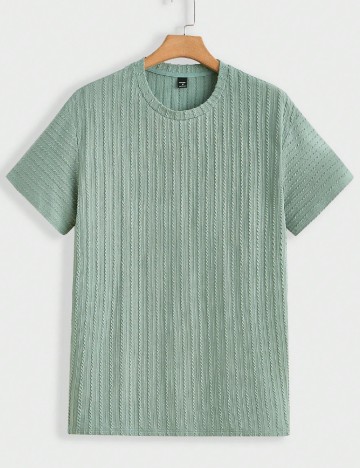 Tricou Oversize SHEIN, verde