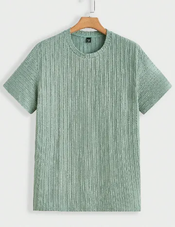 Tricou Oversize SHEIN, verde