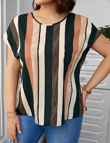 Bluza SHEIN CURVE, mix culori