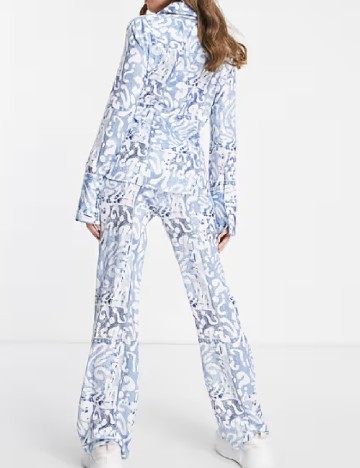 Pantaloni ASOS, albastru