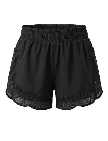 Pantaloni scurti SHEIN, negru