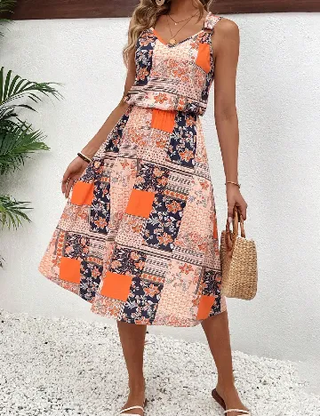 Rochie medie SHEIN, mix culori