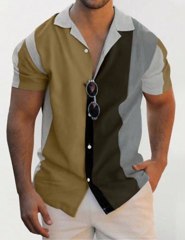 Camasa SHEIN, mix culori