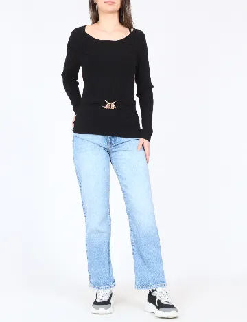 Bluza River Island, negru