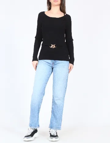 Bluza River Island, negru