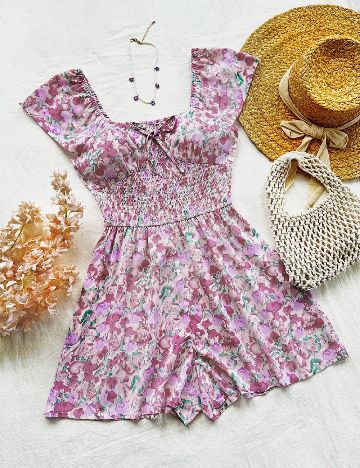 Salopeta SHEIN, mix culori