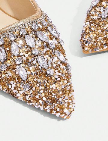 Pantofi SHEIN, auriu