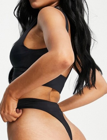 Chilot de  baie ASOS, negru