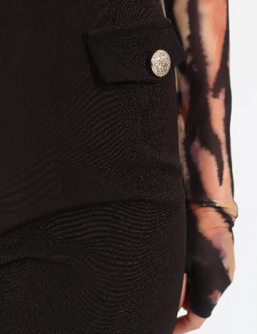 Pantaloni River Island, negru