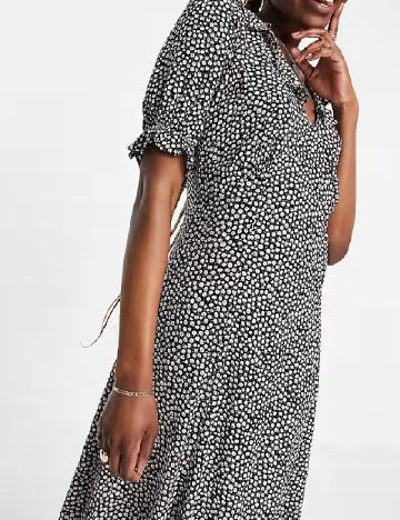 Rochie medie Y.A.S, floral print