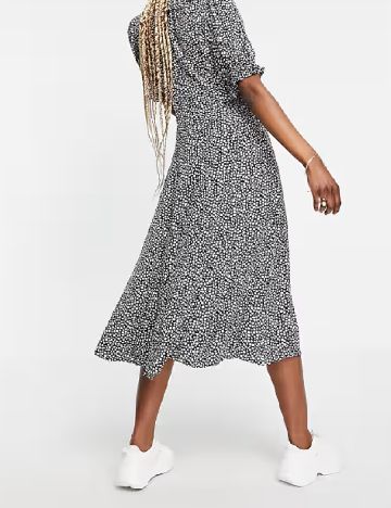 Rochie medie Y.A.S, floral print