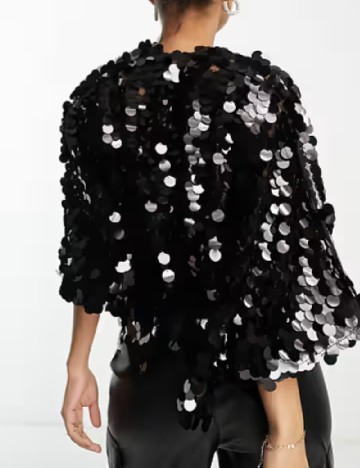 Bolero ASOS, negru