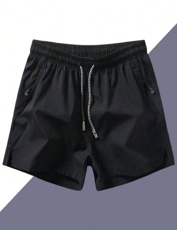 Pantaloni scurti SHEIN, negru
