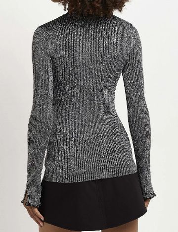 Bluza River Island, argintiu