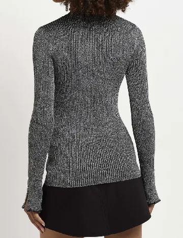 Bluza River Island, argintiu