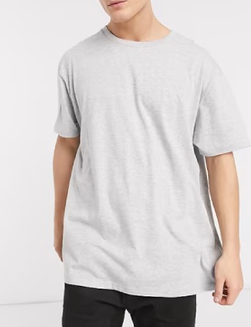 Tricou Oversize Brave Soul, gri