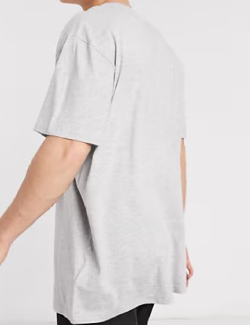 Tricou Oversize Brave Soul, gri