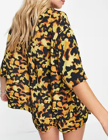 Camasa Top Shop, mix culori