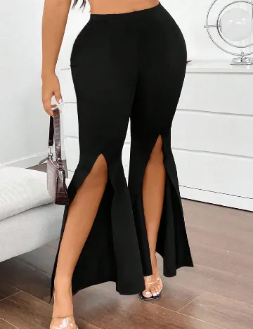 Pantaloni SHEIN CURVE, negru