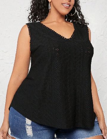 Maiou SHEIN CURVE, negru