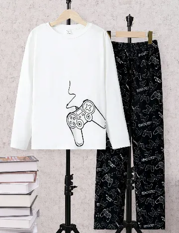 Pijama Shein Kids, mix culori