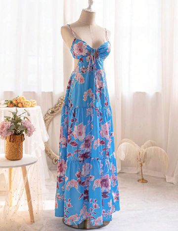 Rochie lunga SHEIN, albastru