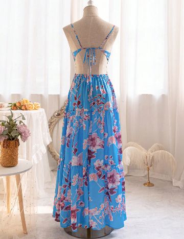 Rochie lunga SHEIN, albastru