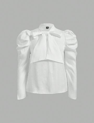 Bluza SHEIN CURVE, alb