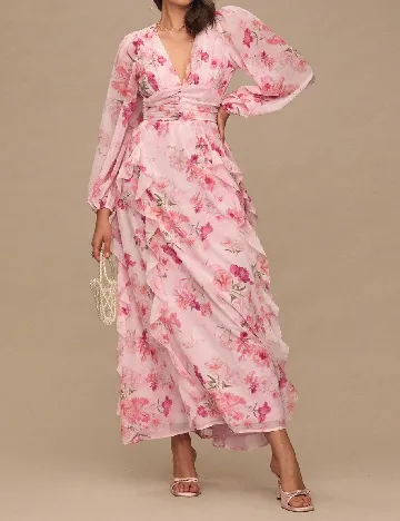 Rochie lunga SHEIN, roz