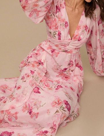 Rochie lunga SHEIN, roz