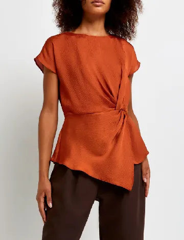 Bluza River Island, caramiziu