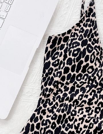 Costum de baie SHEIN, animal print