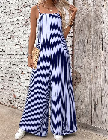 Salopeta SHEIN, albastru