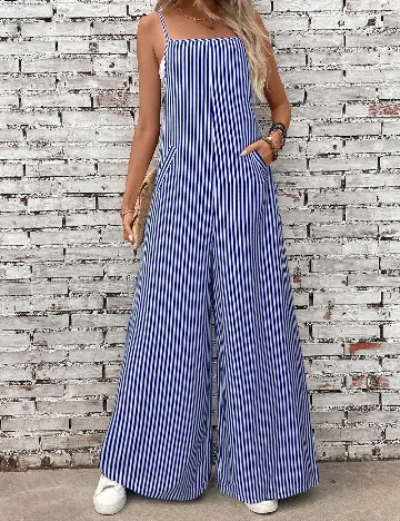 Salopeta SHEIN, albastru