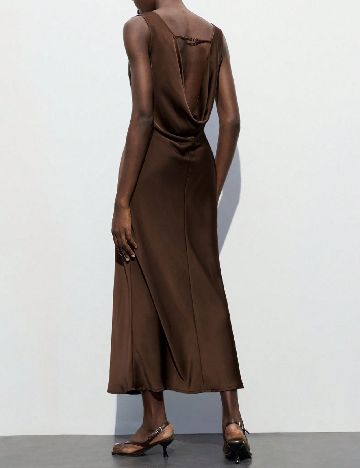 Rochie lunga SHEIN, maro